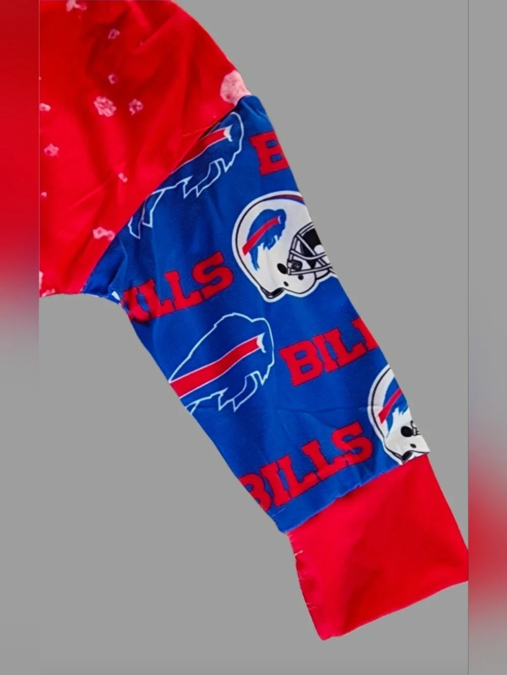 Buffalo Bills Baby Romper, Long Sleeve Football Bodysuit, Baby Football Outfit
